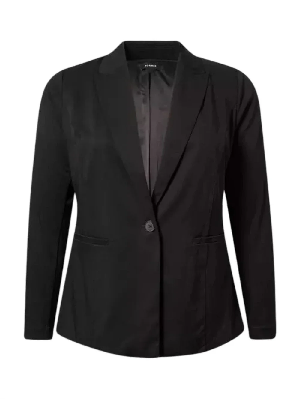 torrid Black Career Work Wear Academia Blazer Jacket Plus Size 3X